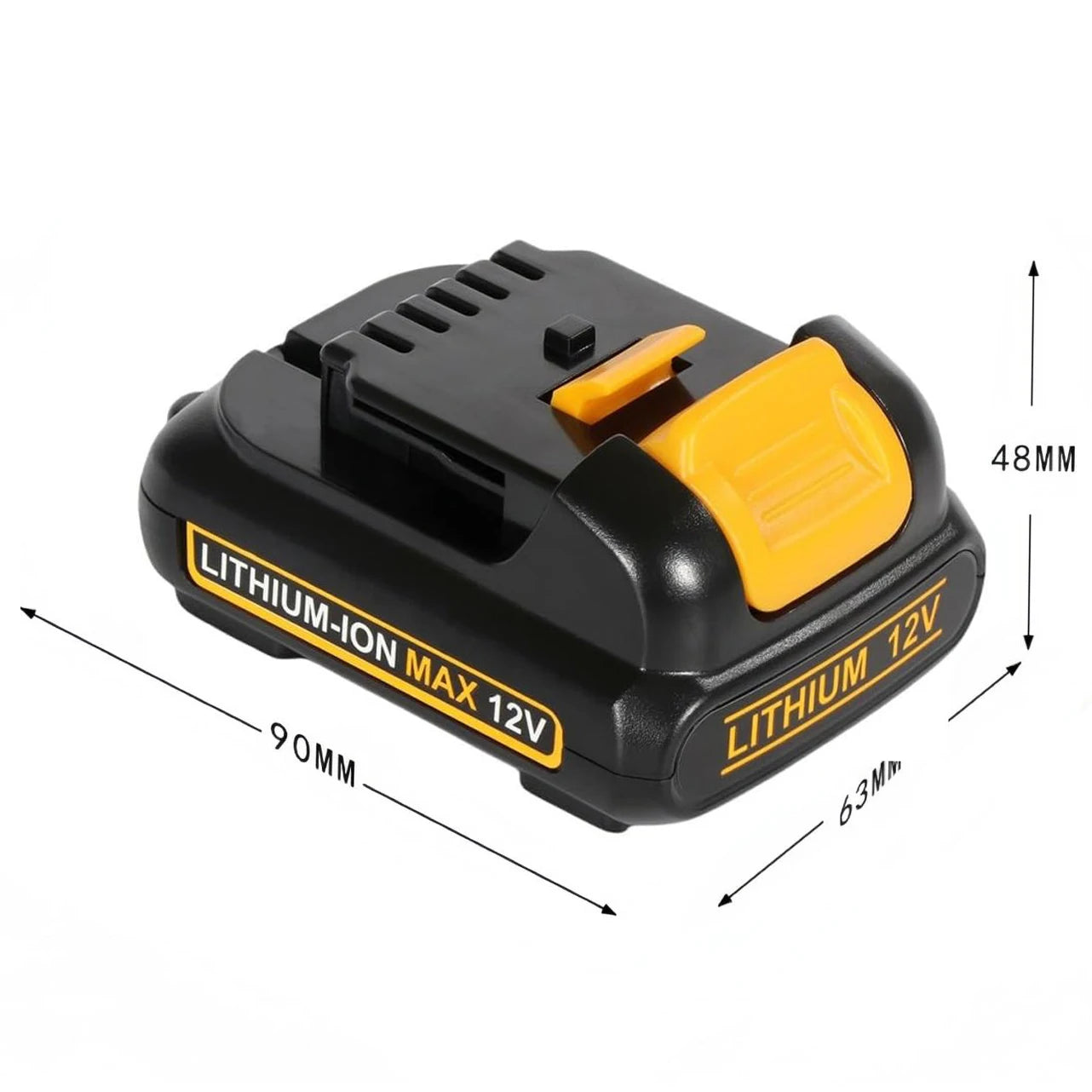 Popular Cordless Power Tool Lithium-Ion Batteries DCB120 DCB200 DCB609 DC9096 for Dewalt Battery Pack