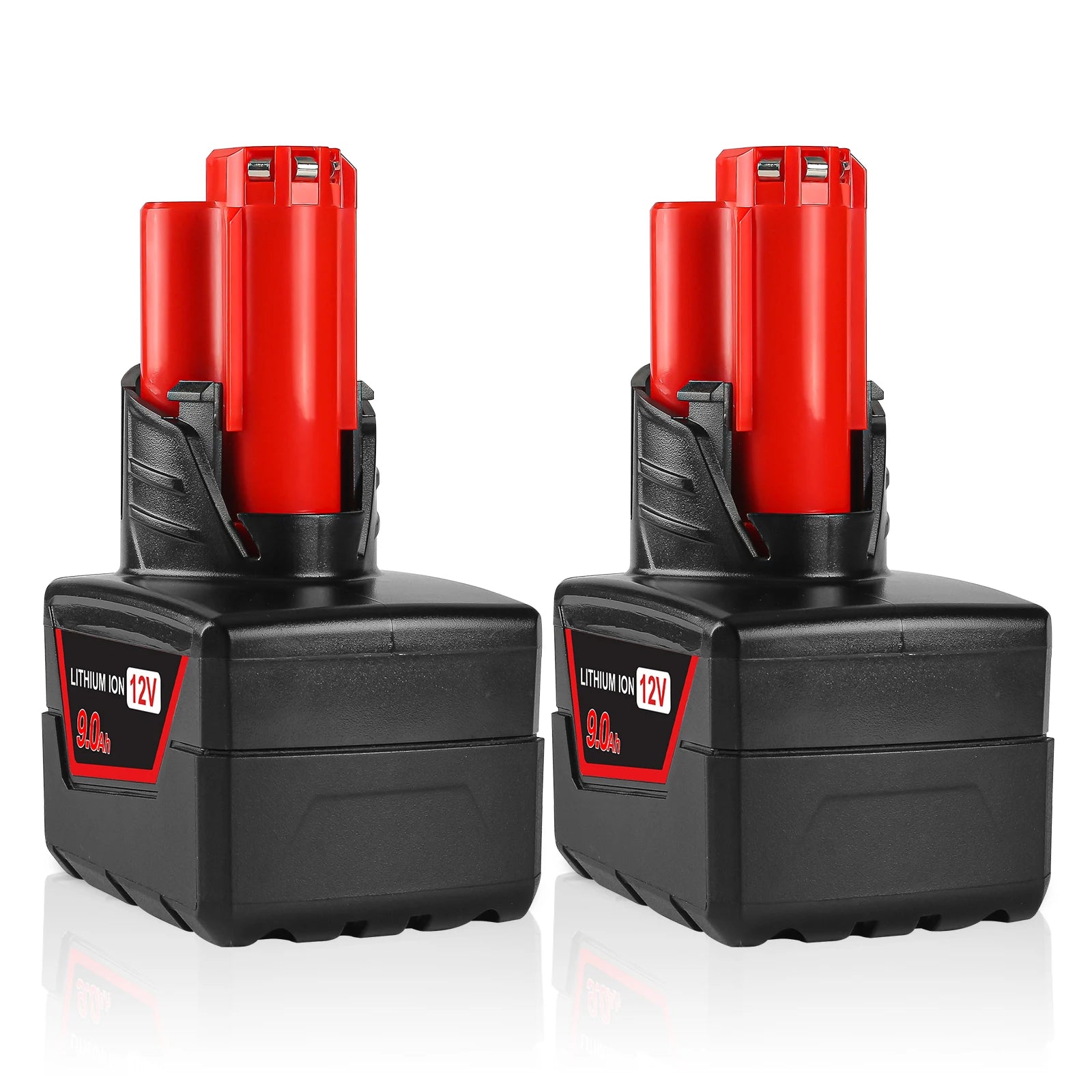 XNJTG MIL12V-LI-9 Replacement for Milwaukee Tools M-12 Battery for 12v Batteries M-12 9ah Best High Milwaukee Tools M-12 Battery