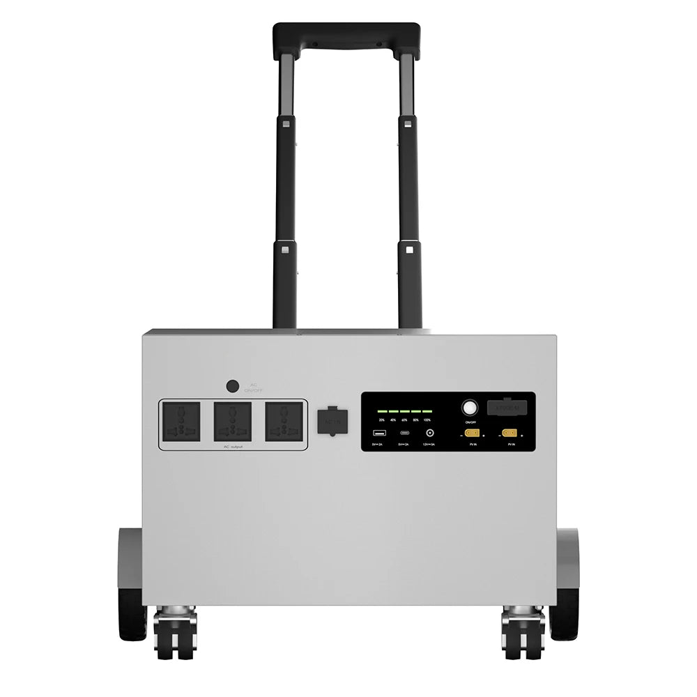 All-in-One Solar-Charging Outdoor Camping Generator (300W–5120W) – Portable Power Station with Optional Solar Panels