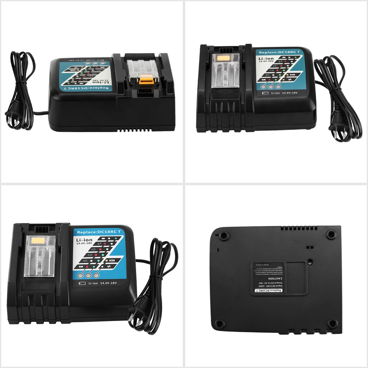 Replacement MK 14.4v 18v Battery Charger Adapter for Cordless Drill Power Tool DC18RC
