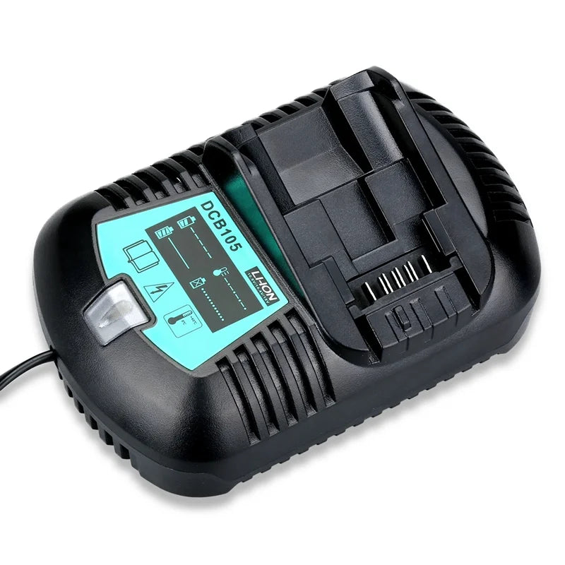 OEM/ODM RHY Lithium Ion 12v 14.4v 18v 20v Battery Charger Adapter for Cordless Drill Power Tool DCB105
