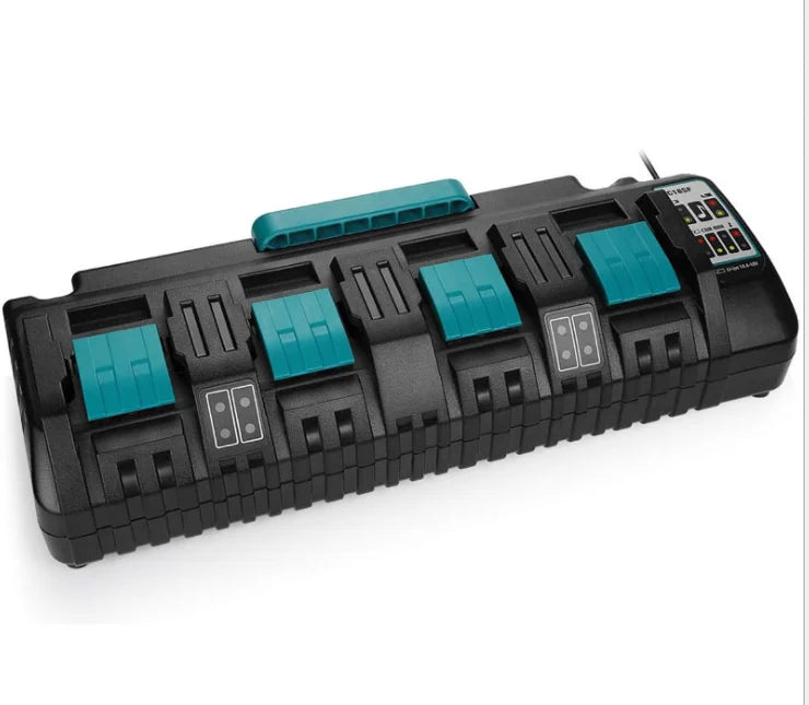 Replacement Battery  Fast Four Ports Charger 14.4V-18V for MK Li-ion Batteries Charger DC18SF BL1830 BL1840 BL1860 BL1430