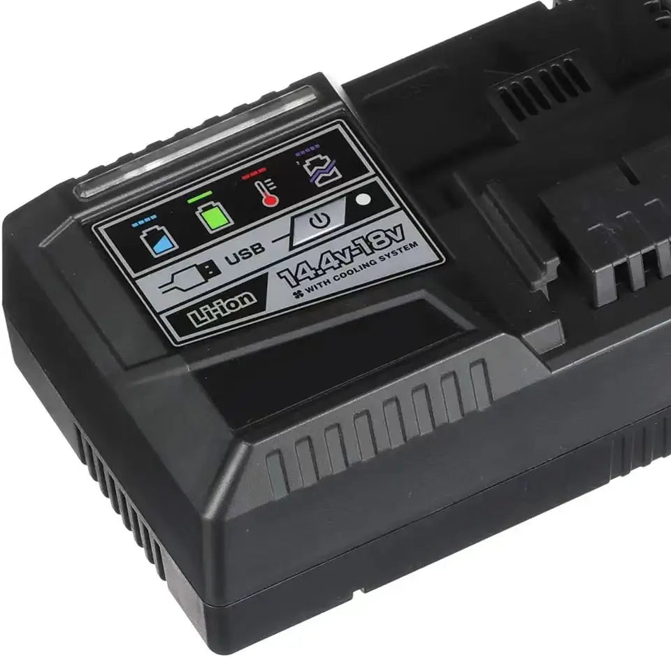 3a Fast Charger Replacement Battery 14.4V 18V Compatible Charger for Cordless Drill for Hitachis