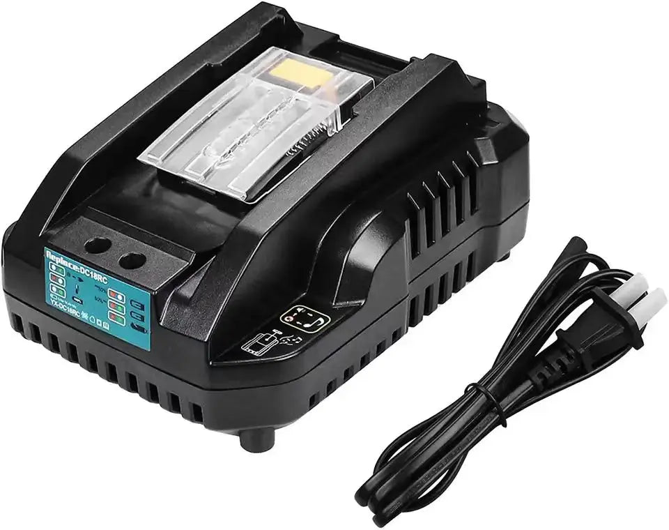 DC18RC Battery Charger 14.4V/18V Lithium-ion Battery  BL1830 BL1840B BL1850 BL1860 BL1450 18650 Charger Dc18rct