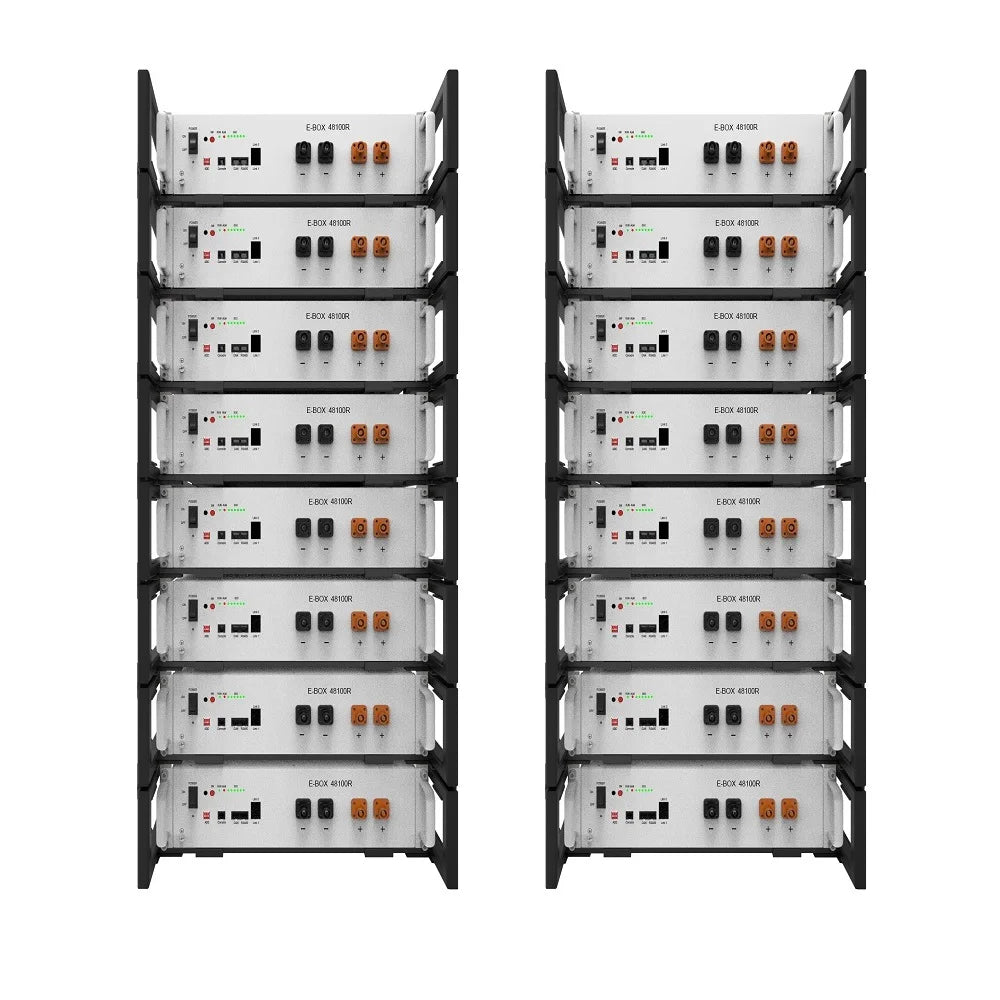 51.2V Solar-Rechargeable LiFePO4 Lithium-Ion Storage Battery (48V 100Ah)