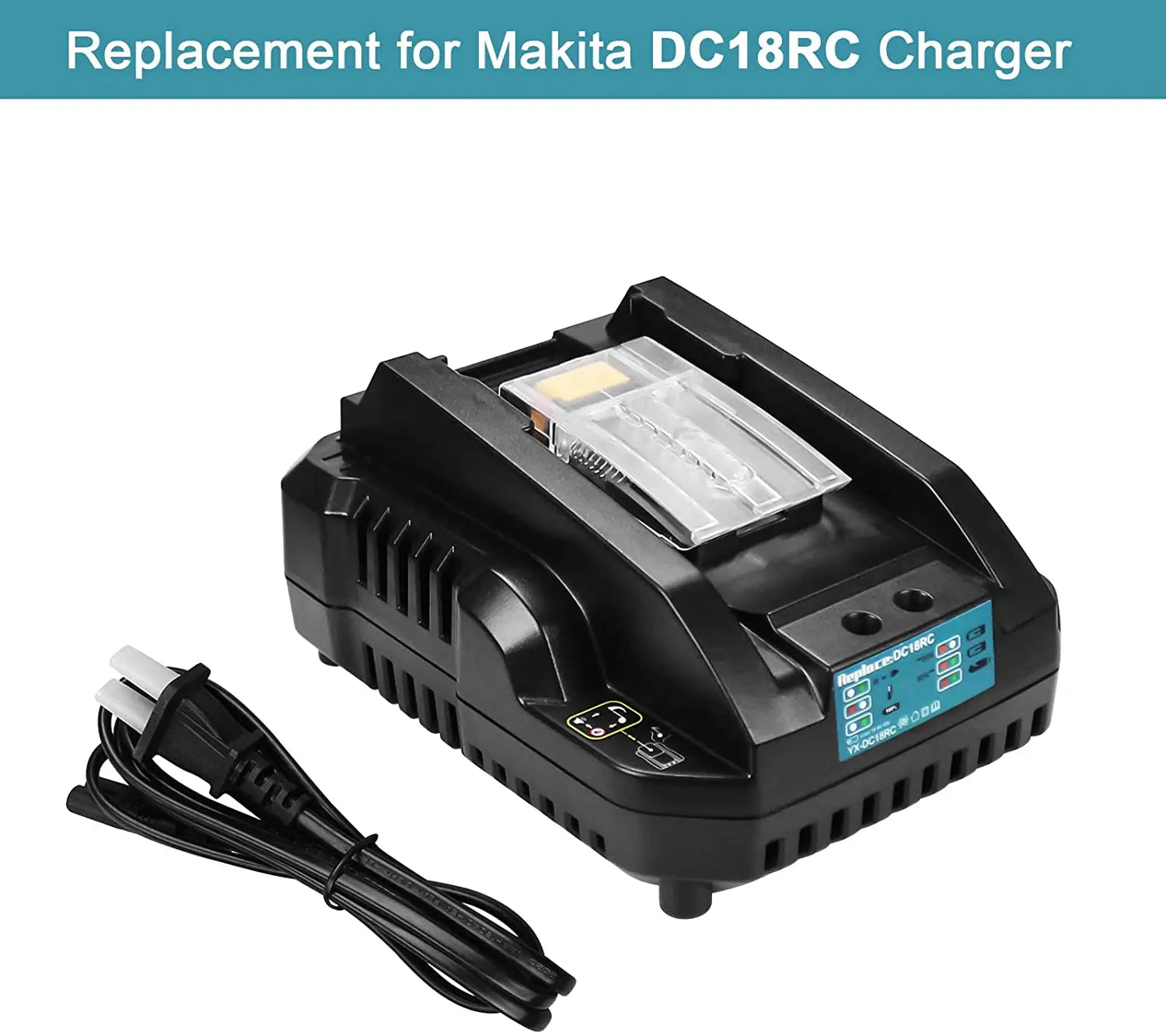 DC18RC Battery Charger 14.4V/18V Lithium-ion Battery  BL1830 BL1840B BL1850 BL1860 BL1450 18650 Charger Dc18rct
