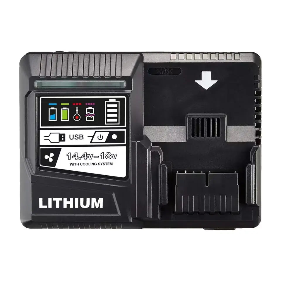 3a Fast Charger Replacement Battery 14.4V 18V Compatible Charger for Cordless Drill for Hitachis