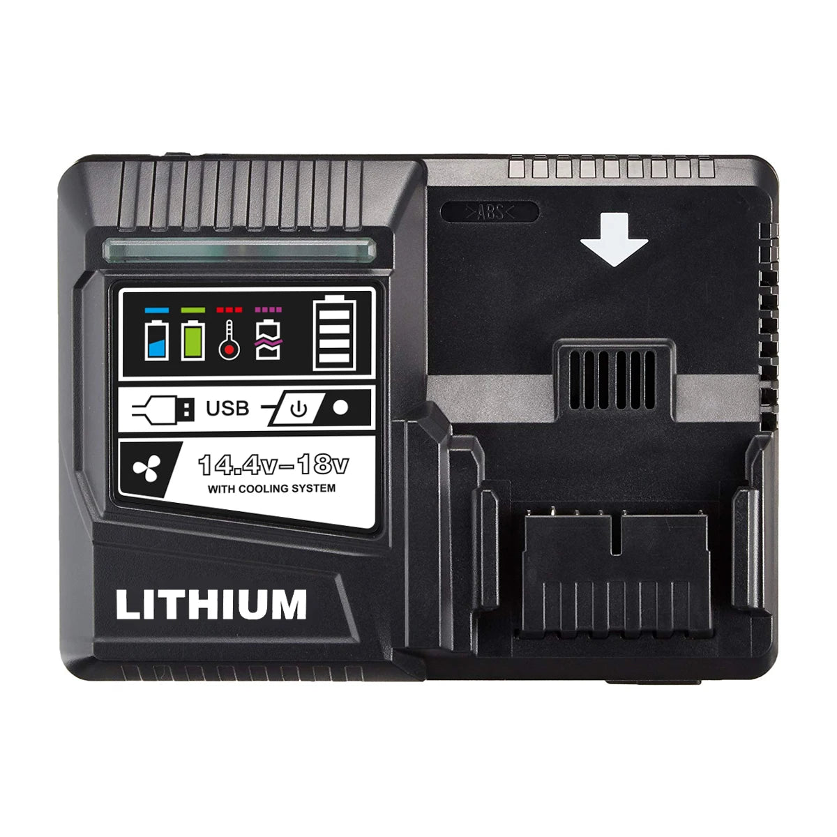 3a Fast Charger Replacement Battery 14.4V 18V Compatible Charger for Cordless Drill for Hitachis