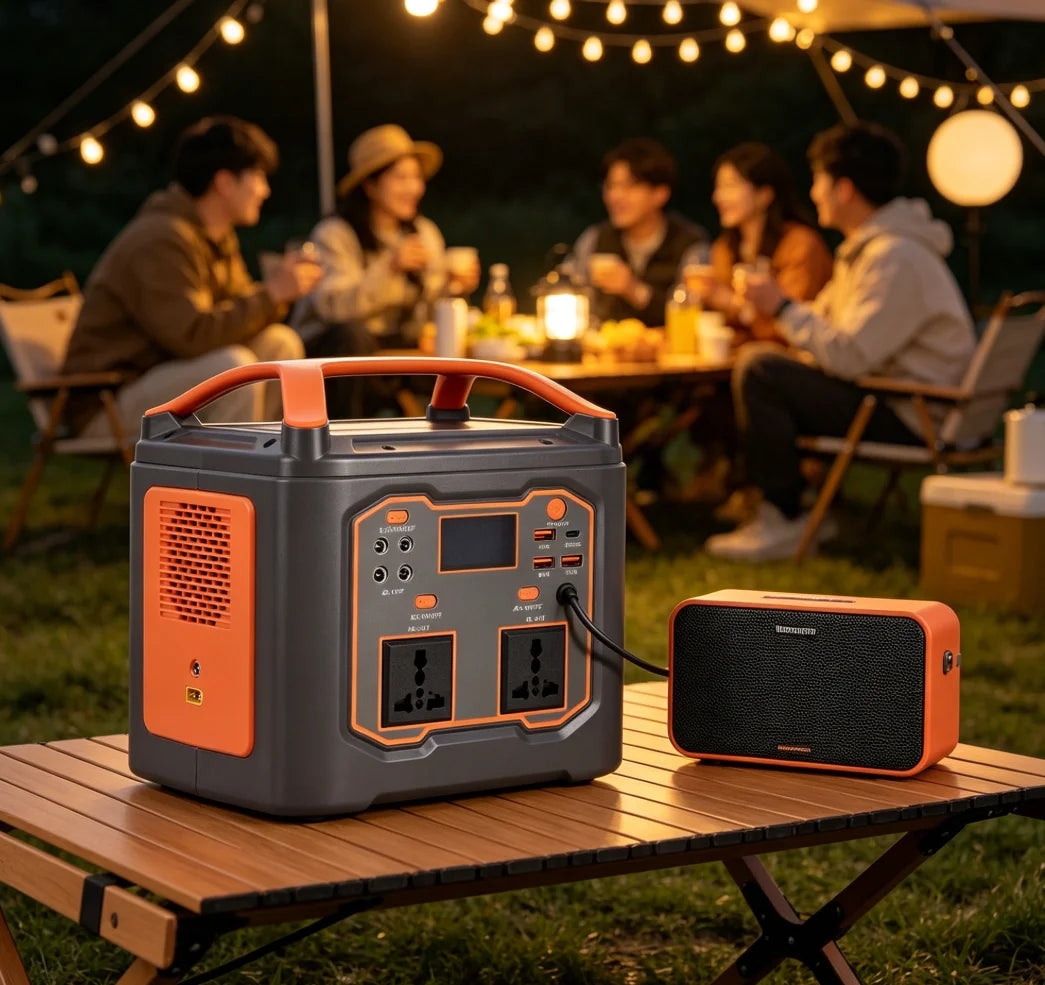 TSX 家用储能户外太阳能发电站 300W 192Wh MPPT 太阳能电池板 LiFePO4 电池 3000 次循环纯正弦波