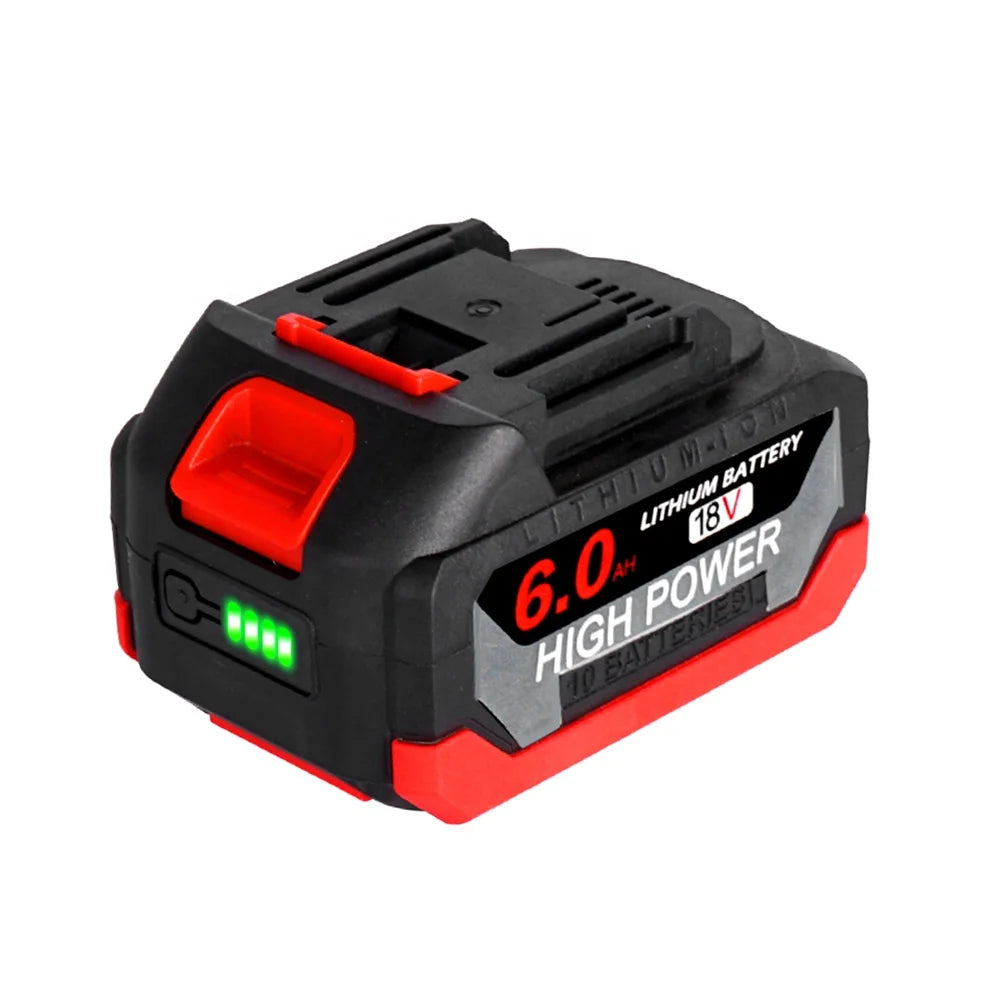 18V Rechargeable Replacement Lithium Ion Battery with LED Indicator High Capacity for Makita Power Tools 220v Pim 18650 50-60HZ