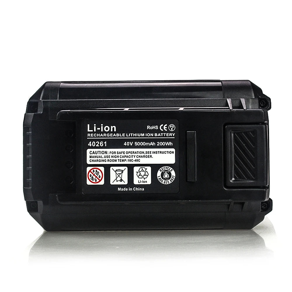 High Quality Battery ForRyobis RY40180 OP40261 40V 6000mAh Lithium Ion Battery 3000mah 4000mah 5000mah RMA06L