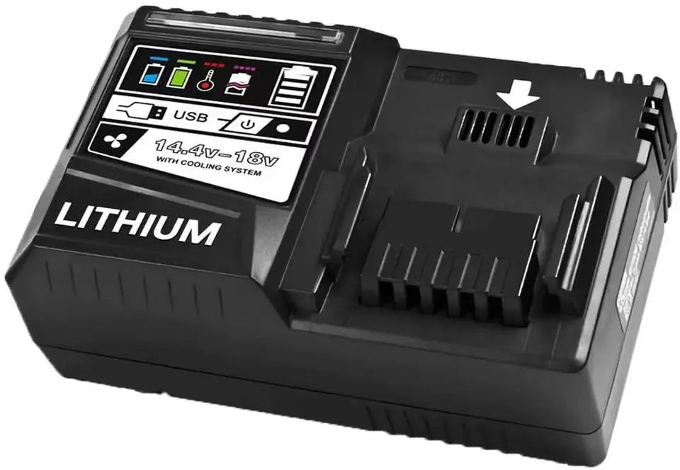 3a Fast Charger Replacement Battery 14.4V 18V Compatible Charger for Cordless Drill for Hitachis