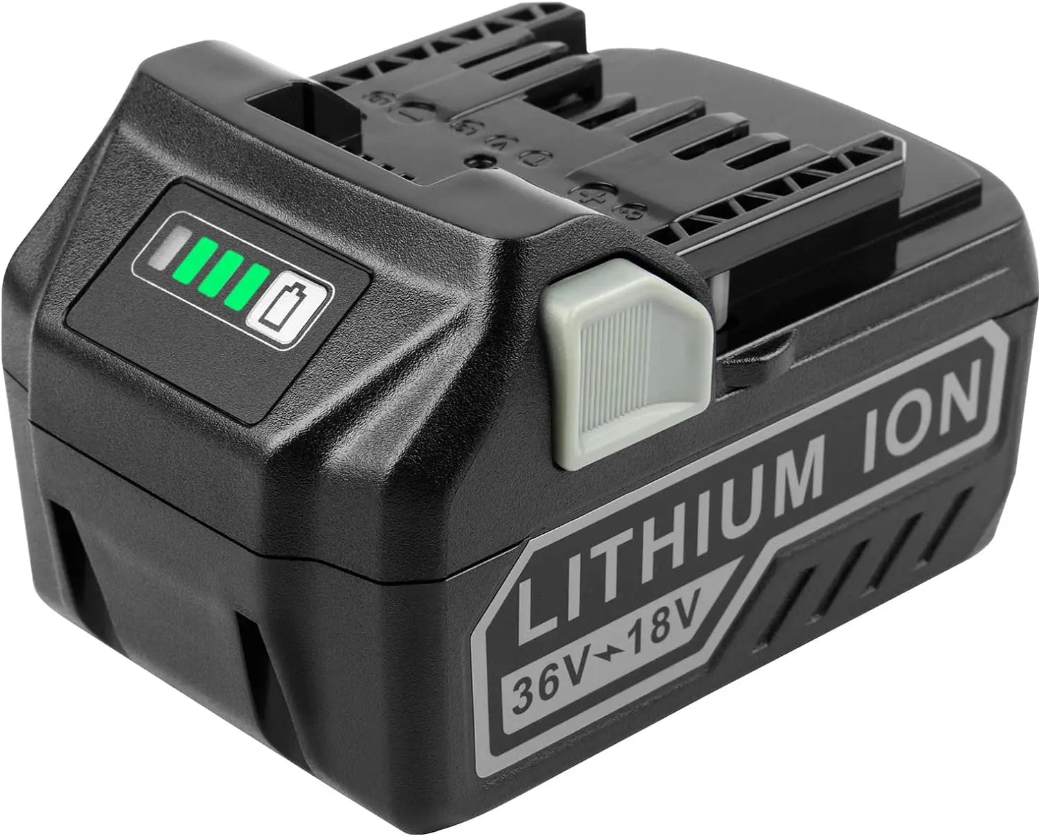 Cordless Power Tools Lithium-Ion Battery Pack Replacement for  Metabo HPT 36V/ 18V MultiVolt Lithium Ion Battery