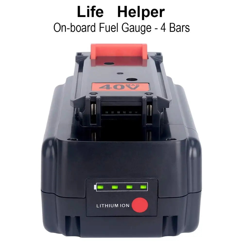 LBX2040 40V 2.0AH  Replacement Lithium-ion Battery for Black and Decker 40-Volt Cordless Power Tools LBXR36, LBX1540 , LBX2040