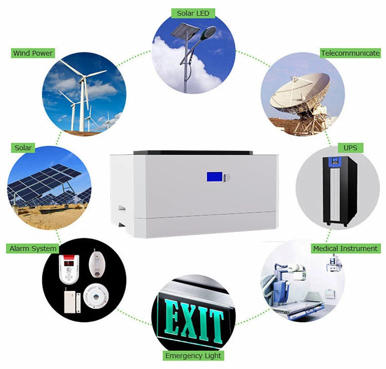 All-in-One Stackable LiFePO4 Battery Solar Energy Storage System for Home Use (48V/51.5V, 15kWh)