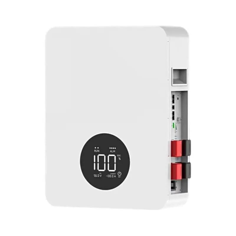 Residential Energy Storage Battery (100Ah LFP/LiFePO4, 5kWh, Wall-Mounted) for Solar Power Systems – Off-Grid and Hybrid Grid-Tie Compatible